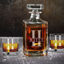 Load image into Gallery viewer, Whiskey Decanter Set - 26 Oz (750 ML)