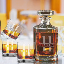 Load image into Gallery viewer, Whiskey Decanter Set - 26 Oz (750 ML)