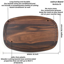 Load image into Gallery viewer, Natural Wood Cutting Board